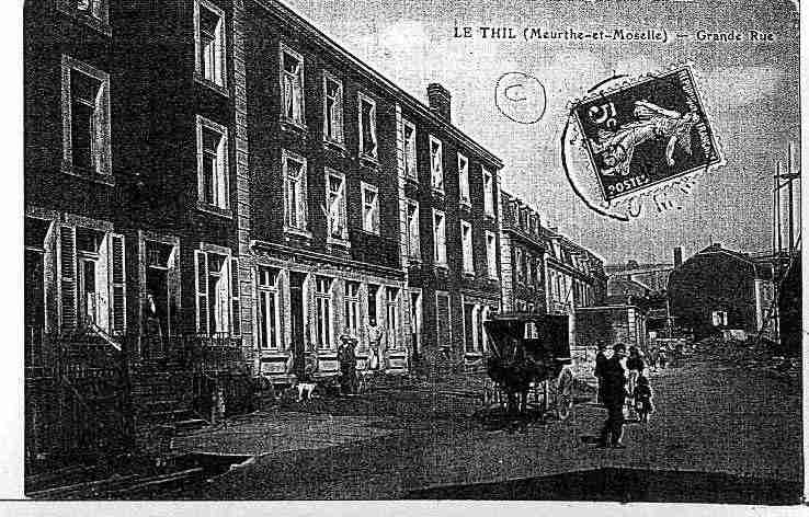 Ville de THIL Carte postale ancienne