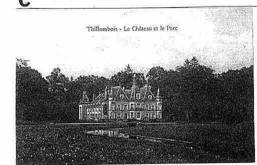 Ville de THILLOMBOIS Carte postale ancienne