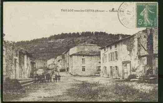 Ville de THILLOT Carte postale ancienne