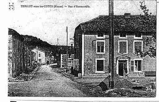 Ville de THILLOT Carte postale ancienne