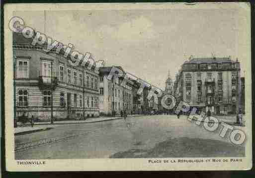 Ville de THIONVILLE Carte postale ancienne