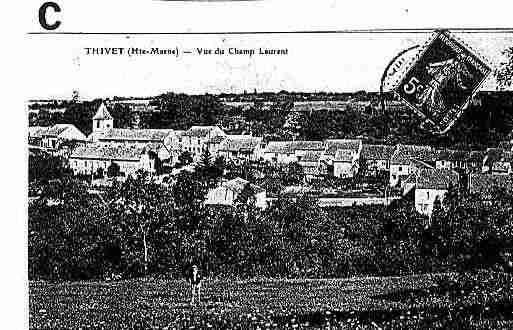 Ville de THIVET Carte postale ancienne