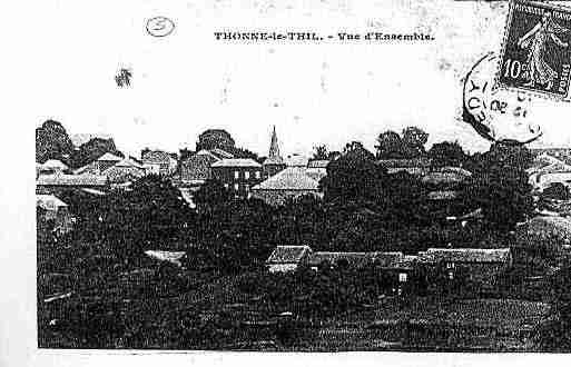 Ville de THONNELETHIL Carte postale ancienne