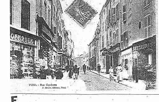 Ville de TOUL Carte postale ancienne