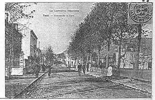 Ville de TOUL Carte postale ancienne