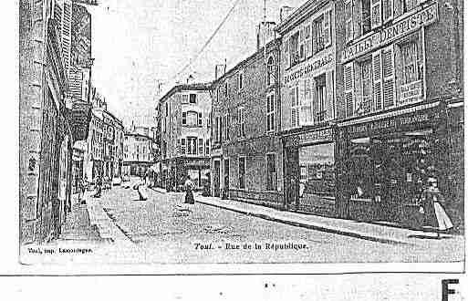 Ville de TOUL Carte postale ancienne