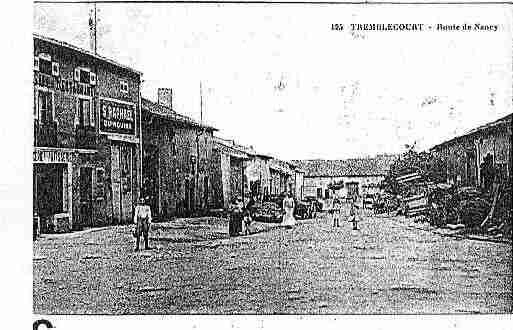 Ville de TREMBLECOURT Carte postale ancienne