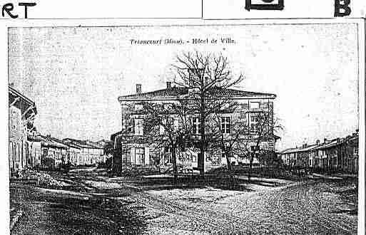 Ville de TRIAUCOURT Carte postale ancienne