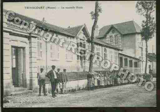 Ville de TRIAUCOURT Carte postale ancienne