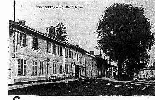 Ville de TRIAUCOURT Carte postale ancienne