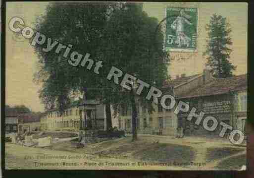 Ville de TRIAUCOURT Carte postale ancienne