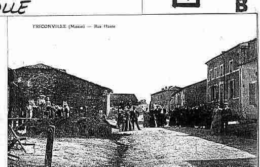 Ville de TRICONVILLE Carte postale ancienne