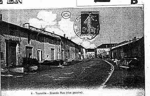 Ville de TRONVILLEENBARROIS Carte postale ancienne