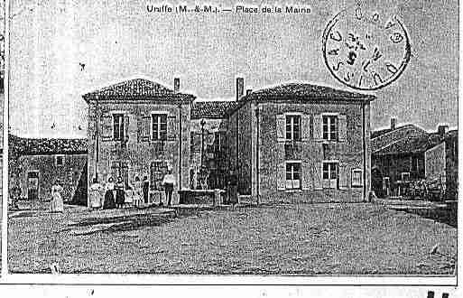 Ville de URUFFE Carte postale ancienne