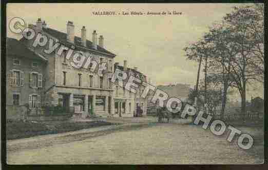 Ville de VALLEROY Carte postale ancienne