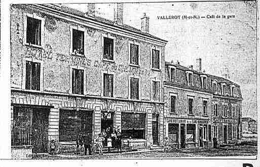 Ville de VALLEROY Carte postale ancienne