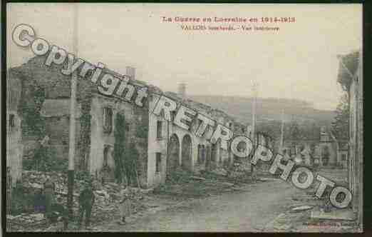 Ville de VALLOIS Carte postale ancienne