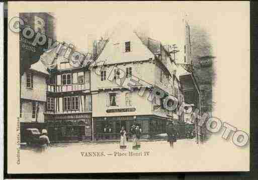 Ville de VANNES Carte postale ancienne