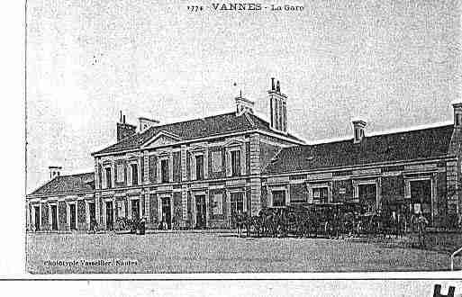 Ville de VANNES Carte postale ancienne