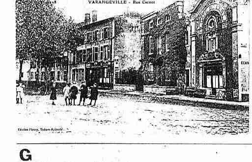 Ville de VARANGEVILLE Carte postale ancienne