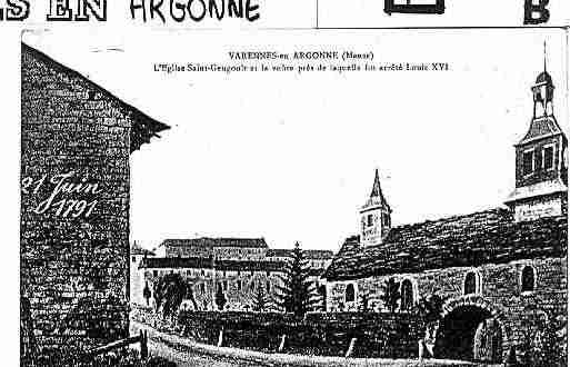 Ville de VARENNESENARGONNE Carte postale ancienne