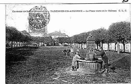 Ville de VARENNESENARGONNE Carte postale ancienne