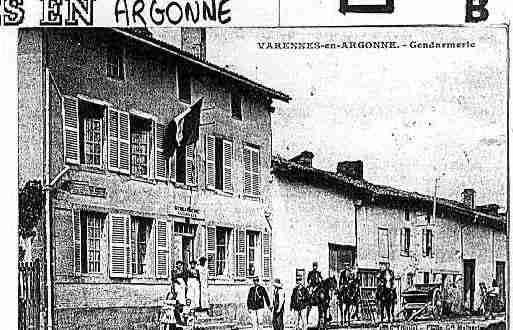 Ville de VARENNESENARGONNE Carte postale ancienne