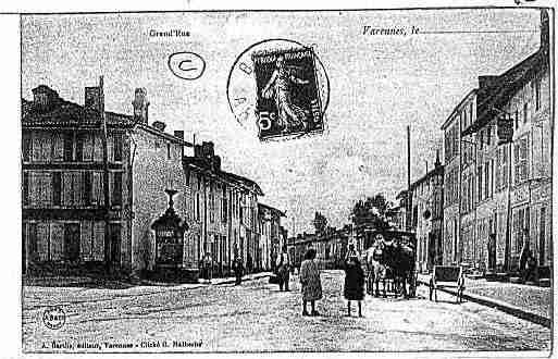Ville de VARENNESENARGONNE Carte postale ancienne