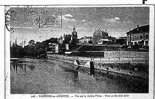 Ville de VARENNESENARGONNE Carte postale ancienne