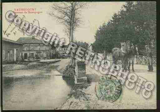 Ville de VAUBECOURT Carte postale ancienne