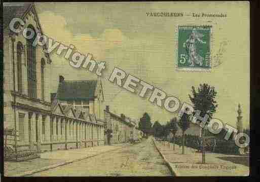 Ville de VAUCOULEURS Carte postale ancienne