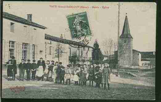 Ville de VAUXDEVANTDAMLOUP Carte postale ancienne Ville de VAUXDEVANTDAMLOUP Carte postale ancienne
