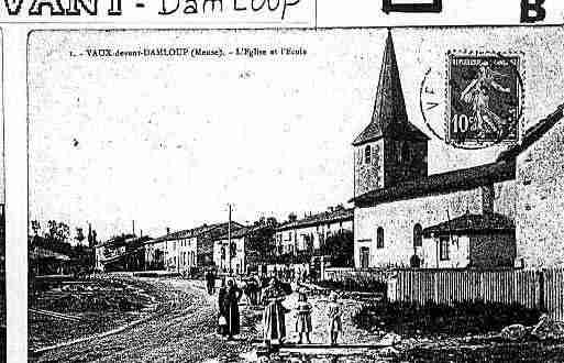 Ville de VAUXDEVANTDAMLOUP Carte postale ancienne Ville de VAUXDEVANTDAMLOUP Carte postale ancienne