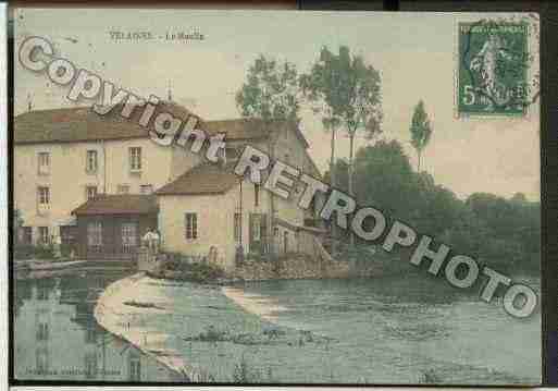 Ville de VELAINES Carte postale ancienne