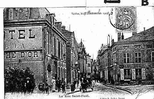 Ville de VERDUN Carte postale ancienne