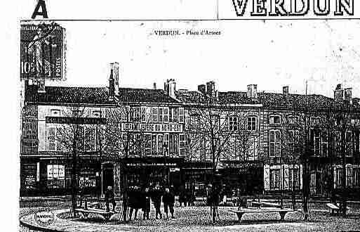 Ville de VERDUN Carte postale ancienne