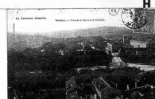 Ville de VERDUN Carte postale ancienne