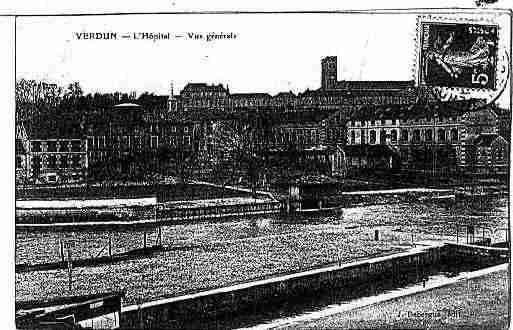 Ville de VERDUN Carte postale ancienne