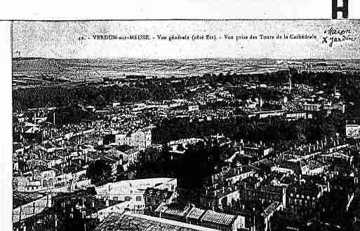 Ville de VERDUN Carte postale ancienne