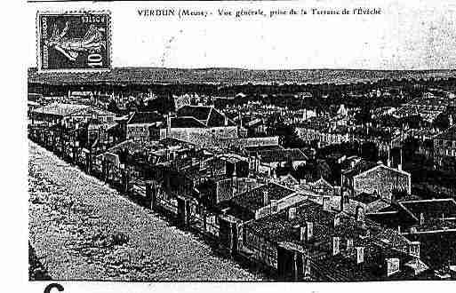 Ville de VERDUN Carte postale ancienne