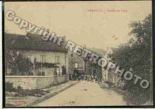 Ville de VERNEUIL Carte postale ancienne