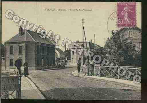 Ville de VERNEUIL Carte postale ancienne