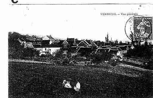 Ville de VERNEUIL Carte postale ancienne