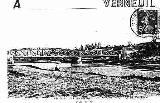 Ville de VERNEUIL Carte postale ancienne