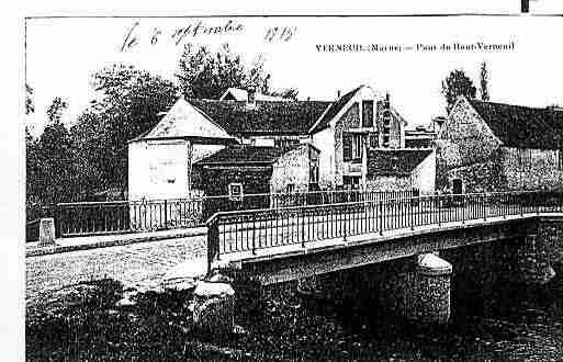 Ville de VERNEUIL Carte postale ancienne