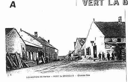 Ville de VERTLAGRAVELLE Carte postale ancienne