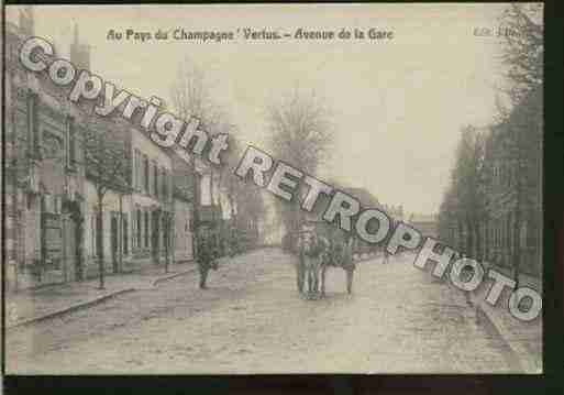 Ville de VERTUS Carte postale ancienne