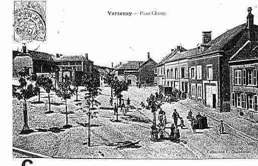 Ville de VERZENAY Carte postale ancienne