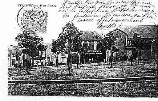 Ville de VERZENAY Carte postale ancienne