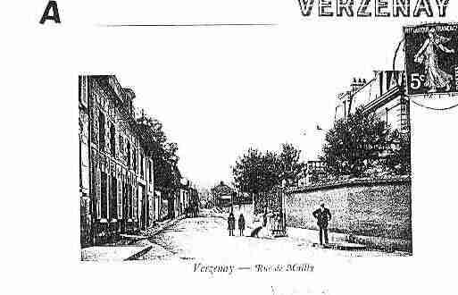 Ville de VERZENAY Carte postale ancienne